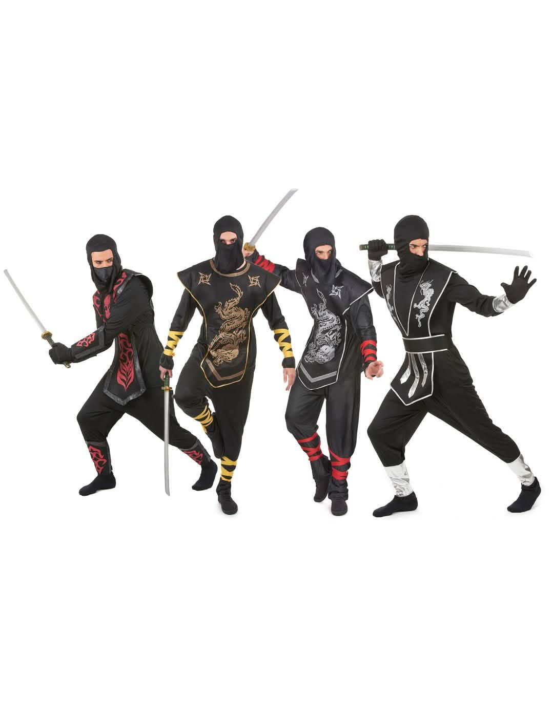 Disfarce de grupo ninja