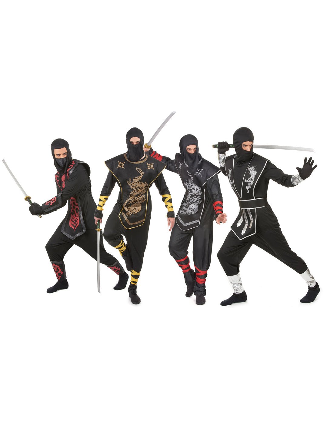 Disfarce de grupo ninja