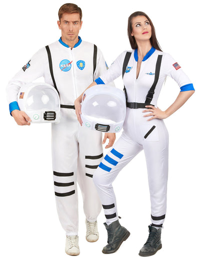 Disfarce para casal astronauta adulto