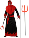 Pack disfarce diabo com tridente para Halloween