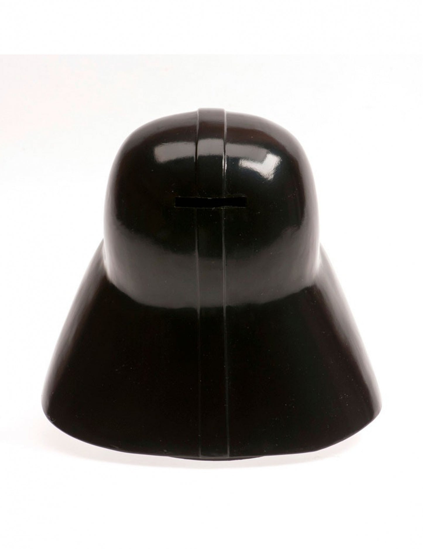 Vue de dos de la tirelire avec bonbons Star Wars Dark Vador