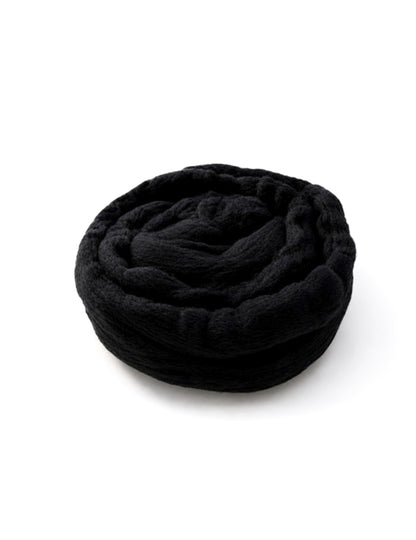 Teia de aranha preta de luxo 60 g