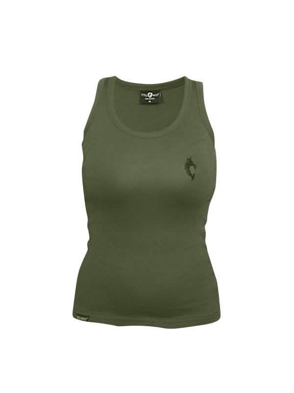 Top de alças Squad para mulher verde