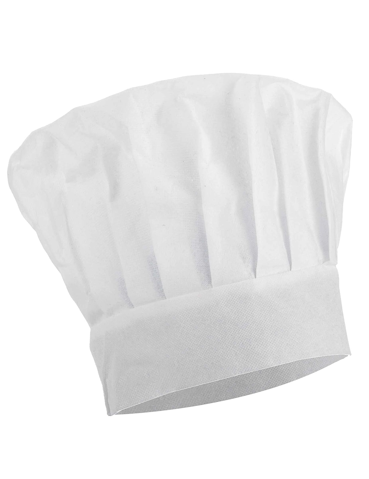 Vue de profil de la toque de cuisinier