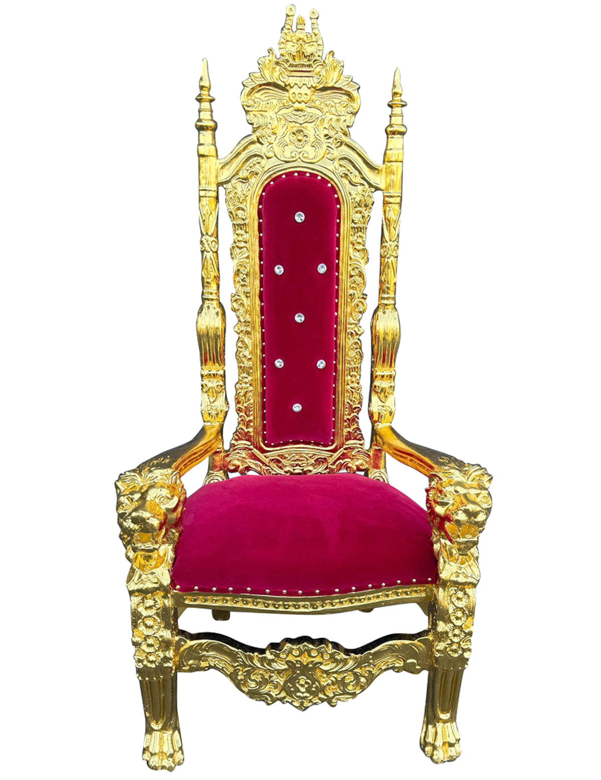 Trono de madeira de luxo São Nicolau