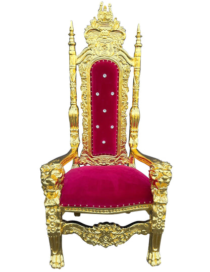 Trono de madeira de luxo São Nicolau