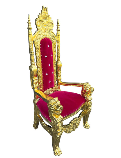 Trono de madeira de luxo São Nicolau