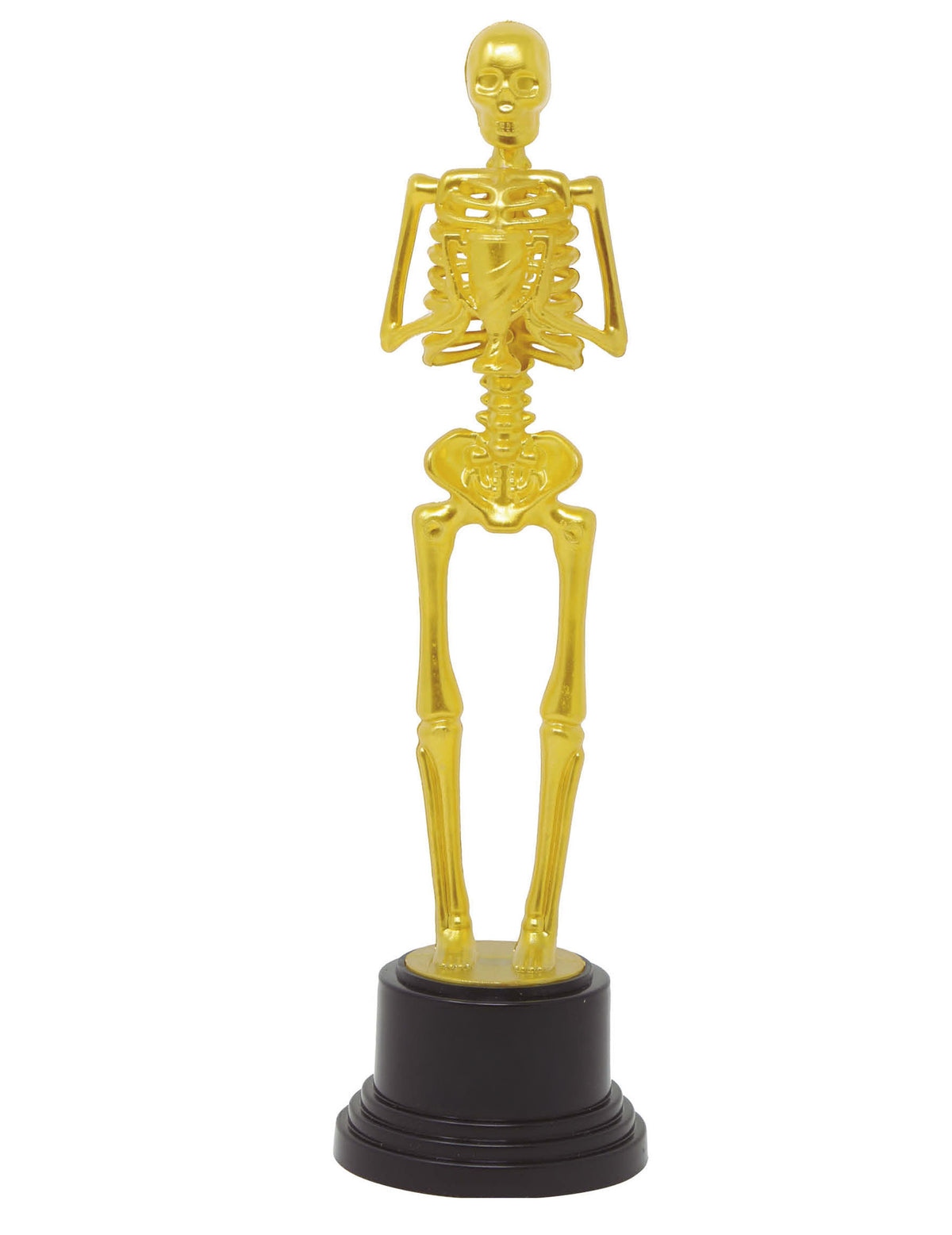 Troféu esqueleto para o melhor disfarce de Halloween