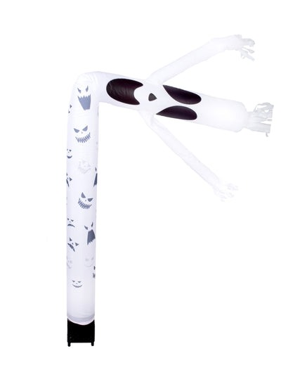 Tubo insuflável luminoso Fantasma 2,4M