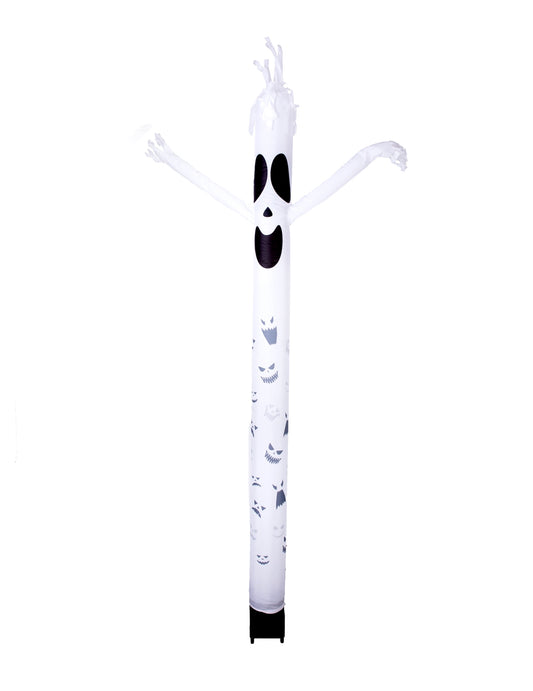 Tubo insuflável luminoso Fantasma 2,4M
