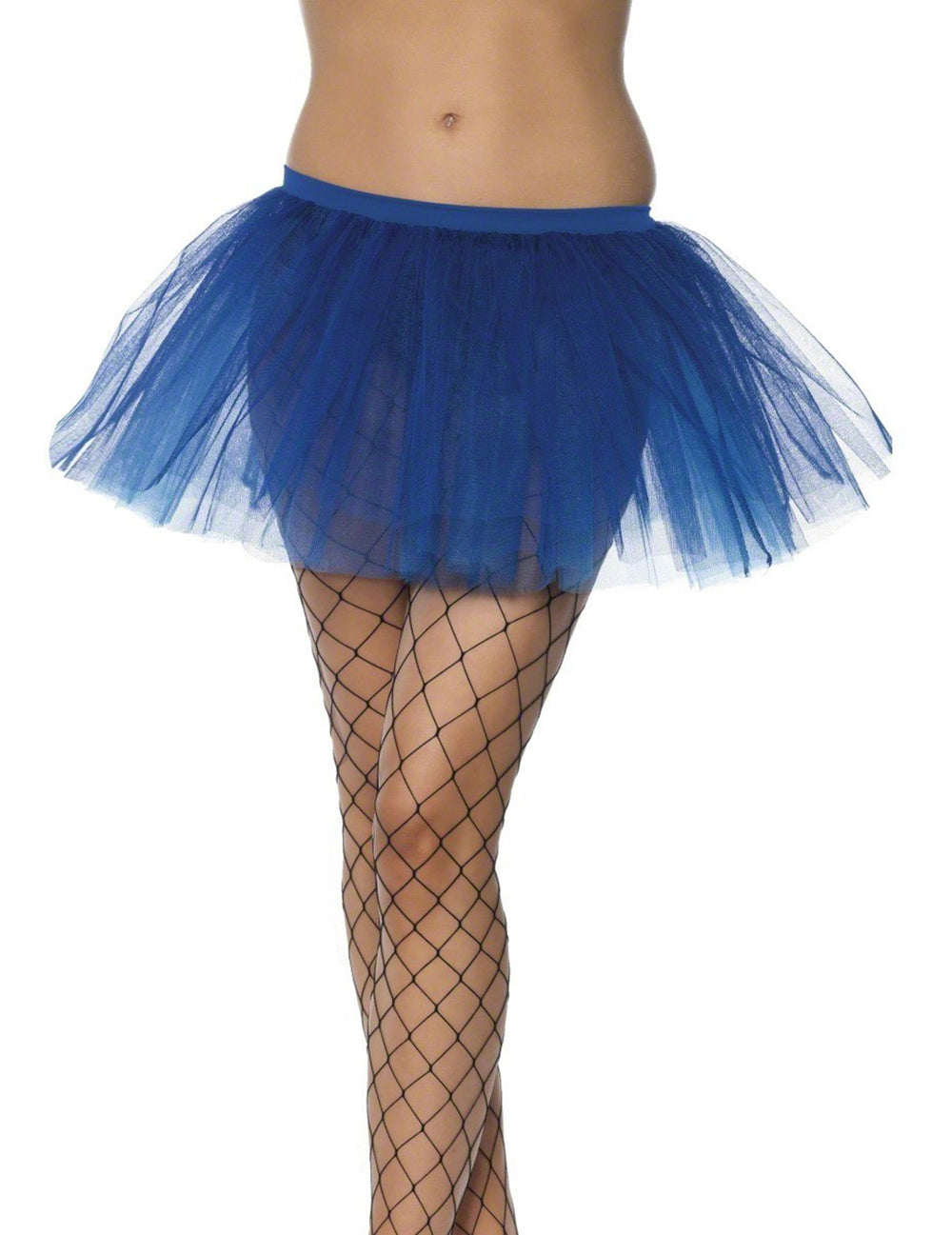Tutu bleu foncé pour femme en tulle