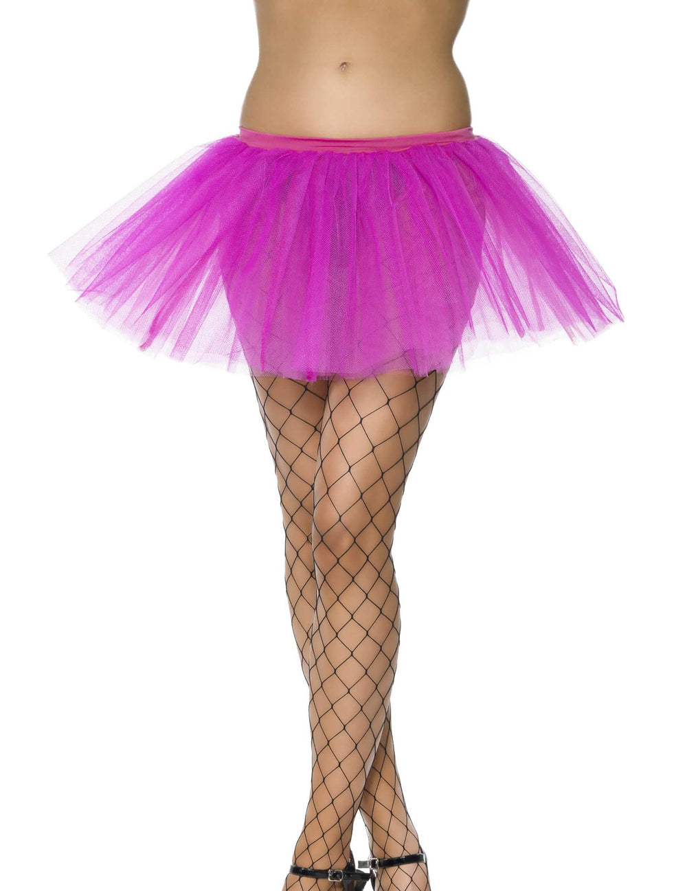 tutu cor de rosa fúcsia para mulher