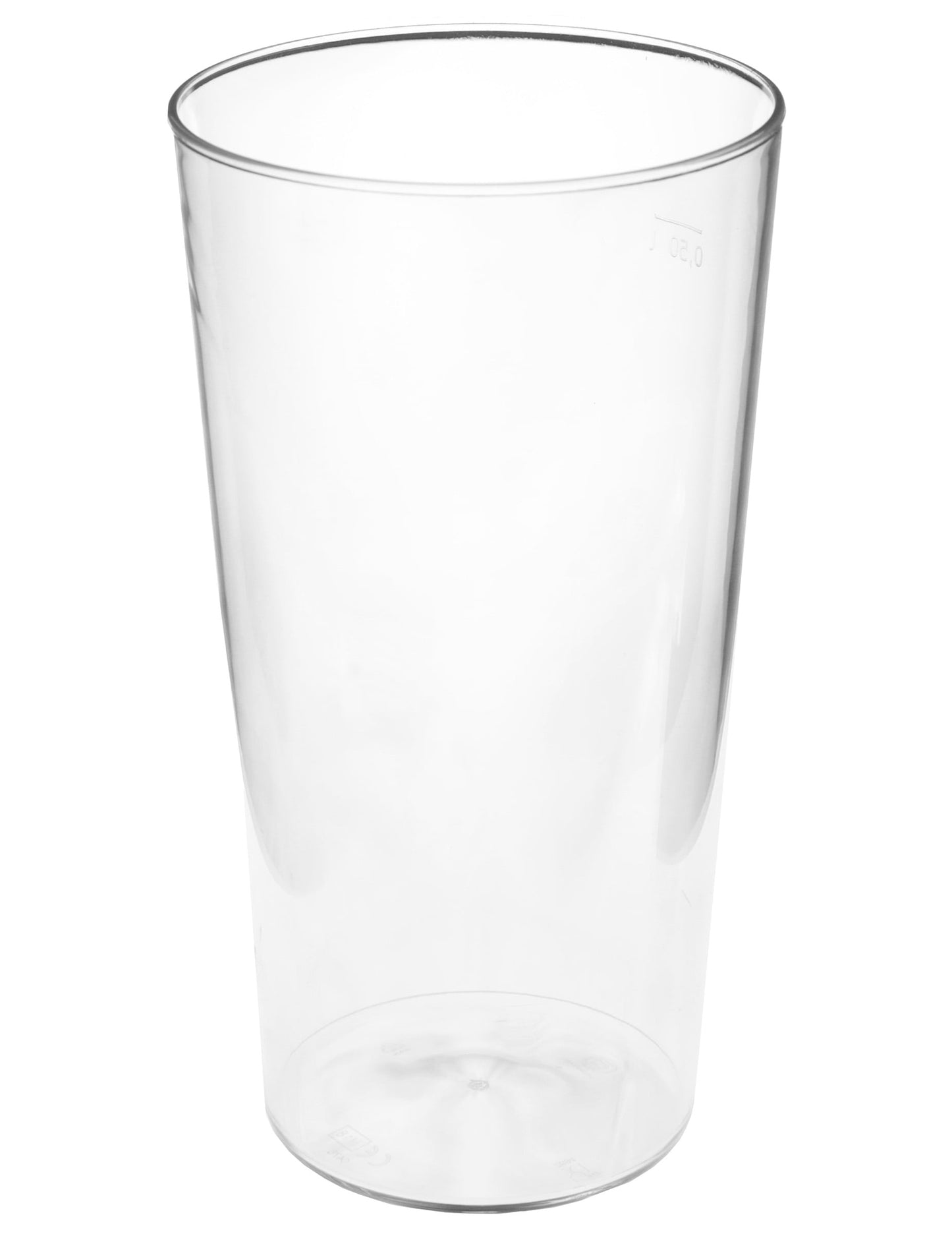 Copo de cerveja cónico transparente 60 cl