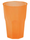 Copo de cocktail fosco laranja 42 cl