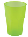 Copo de cocktail verde anis mate 42 cl
