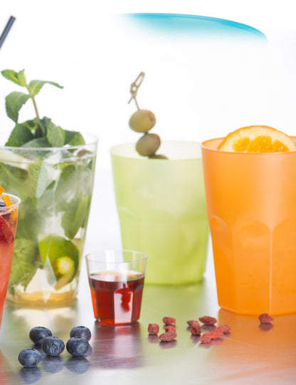 Copo de cocktail verde anis mate 42 cl