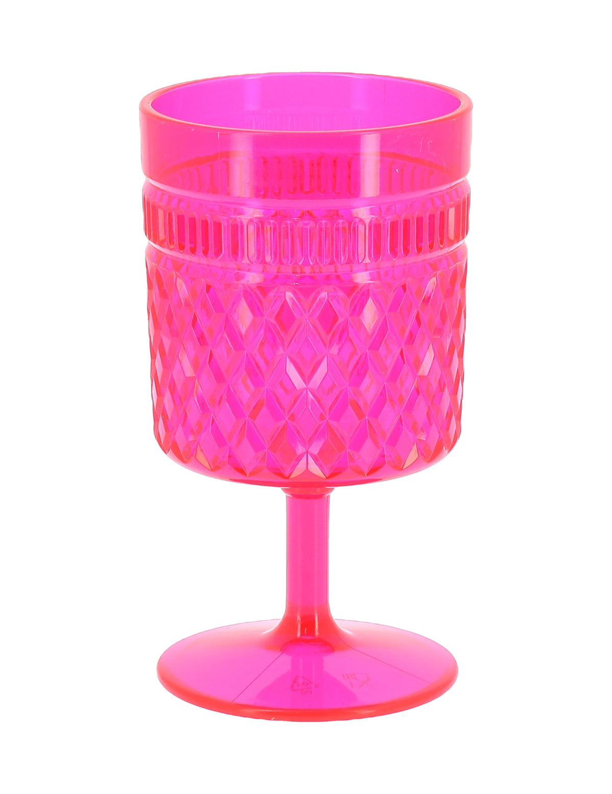 Taça de plástico cor-de-rosa framboesa 270 ml