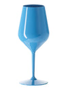 Copo de vinho com pé azul 47 cl
