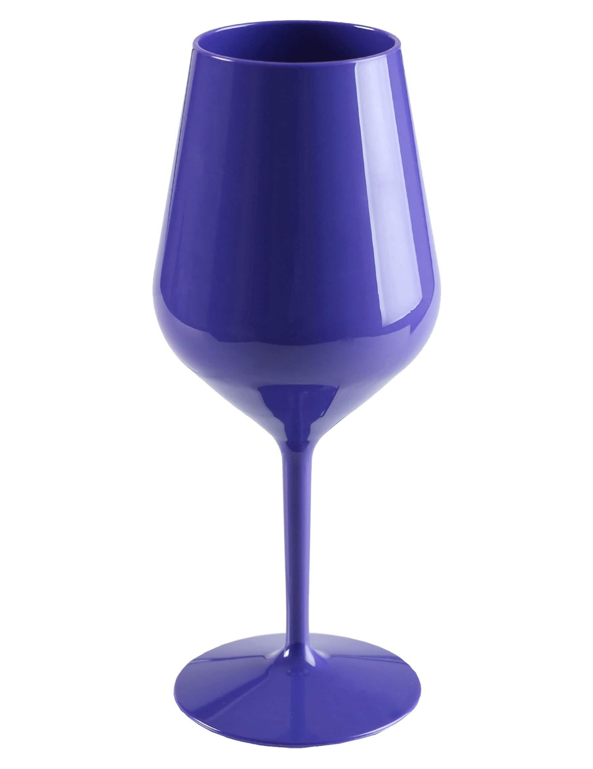 Copo de vinho com pé azul-escuro 47 cl