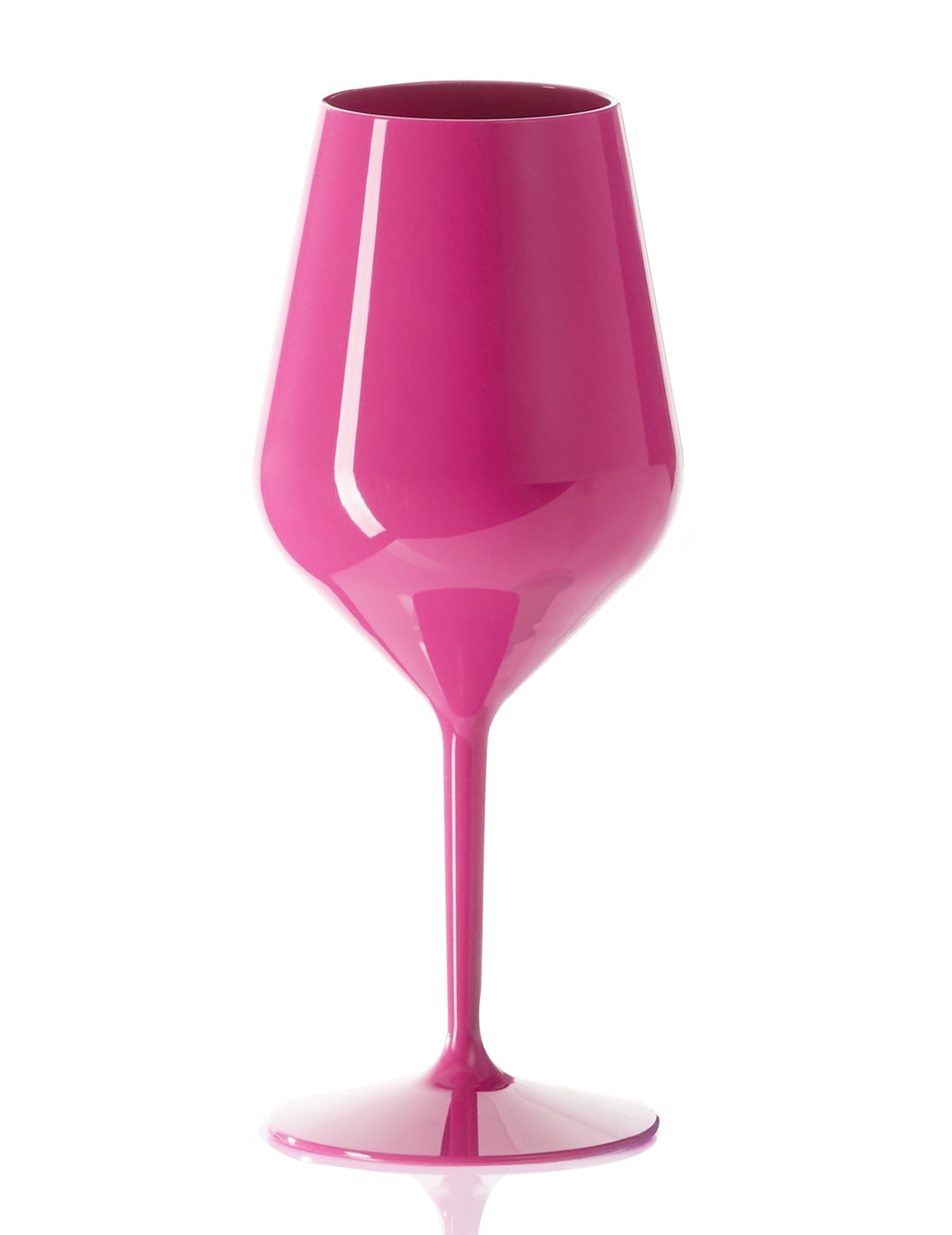 Copo de vinho com pé fúcsia 47 cl