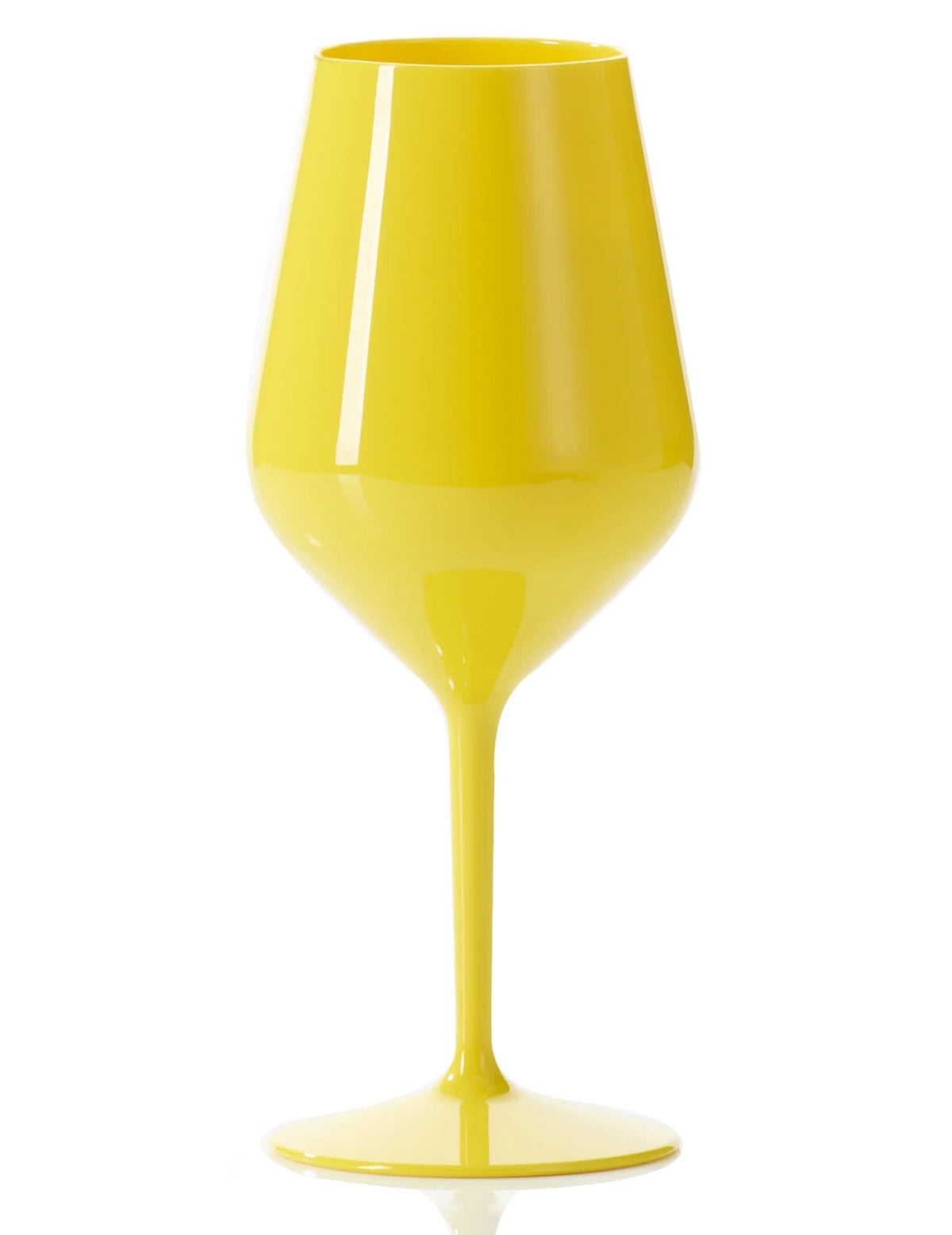 Copo de vinho com pé amarelo 47 cl