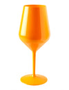 Taça de vinho com pé laranja 47 cl