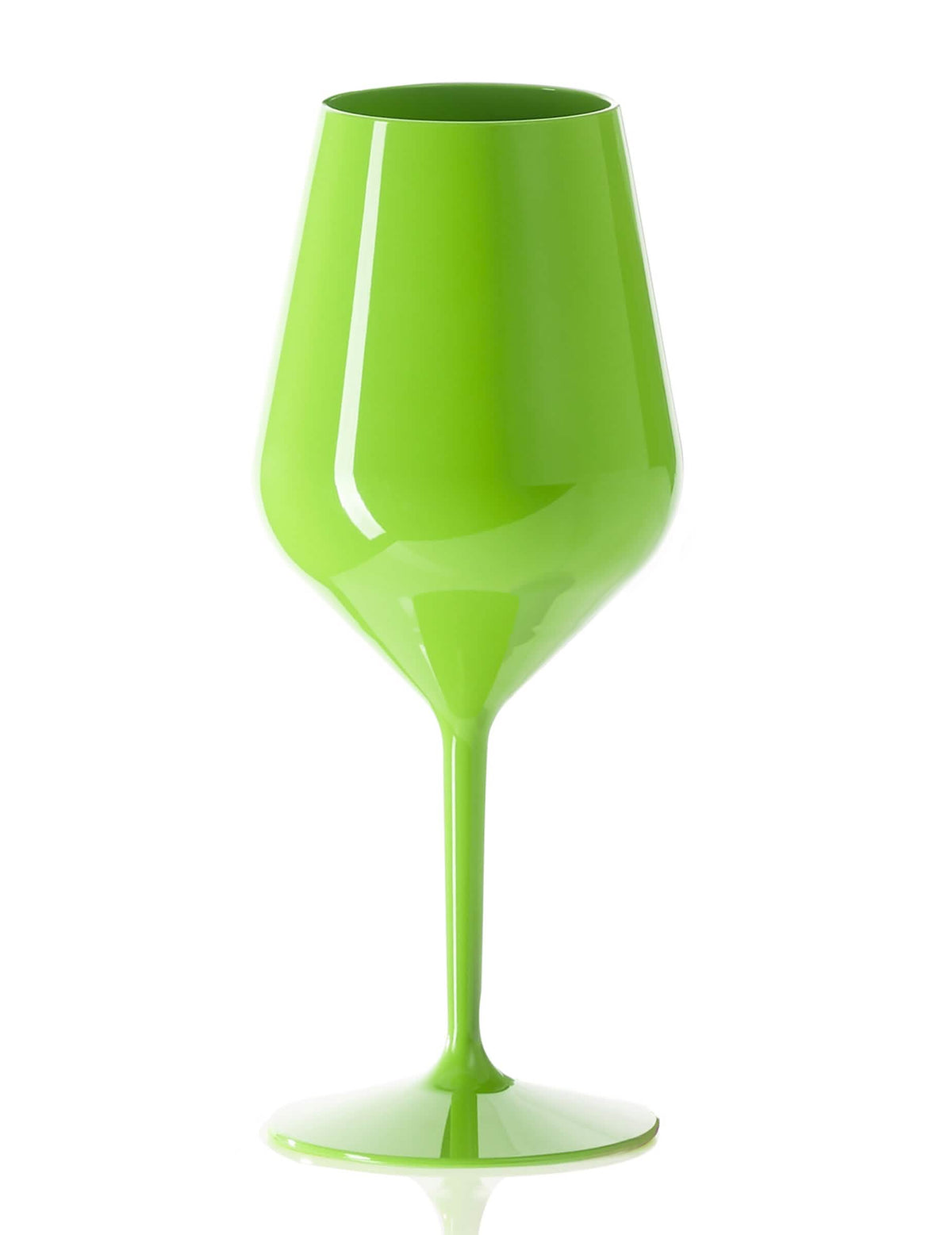 Copo de vinho com pé verde 47 cl