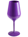 Copo de vinho com pé roxo 47 cl