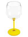 Copo balão de cocktail amarelo 58,2 cl