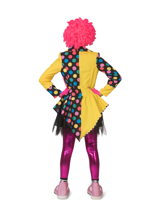 Casaco palhaço multicolor mulher