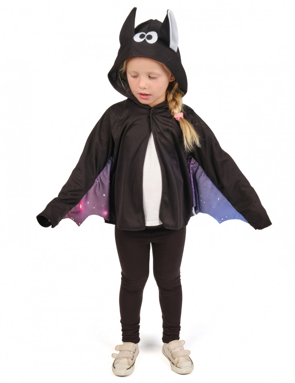 Vue de face de la veste de chauve-souris pour enfant