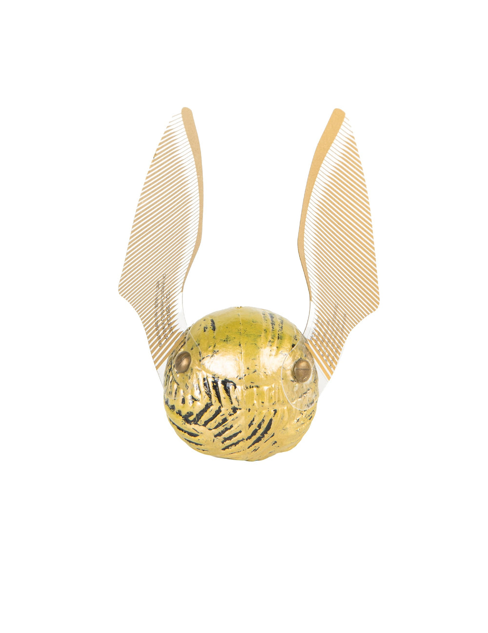 Vue de face de l'accessoire Vif d'or Harry Potter